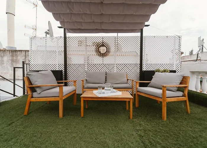 Complete Studio With Terrace - 1bth- La Giralda Apartmán
